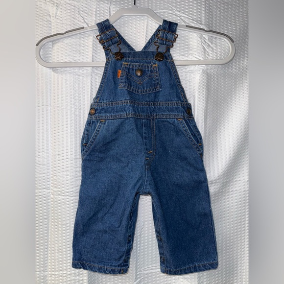 Vintage 1980s Infant Levis Overalls Size 12 Months - Picture 1 of 9